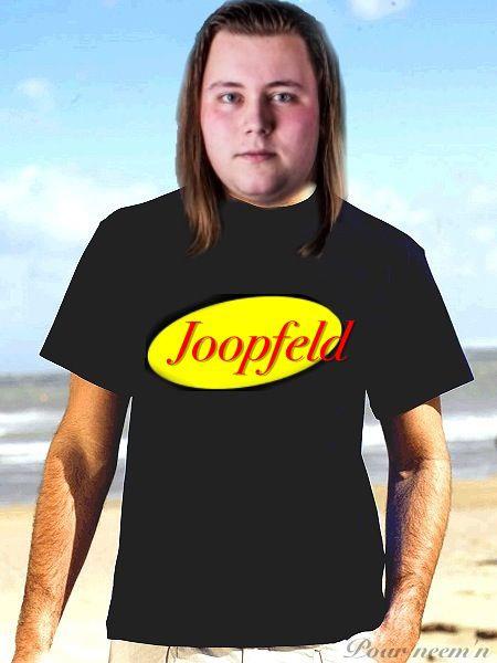 Binnenkort verkrijgbaar: T-shirts van de comedyserie Joopfeld